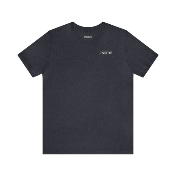 Unisex Heather Navy Short Sleeve Tee T-shirt