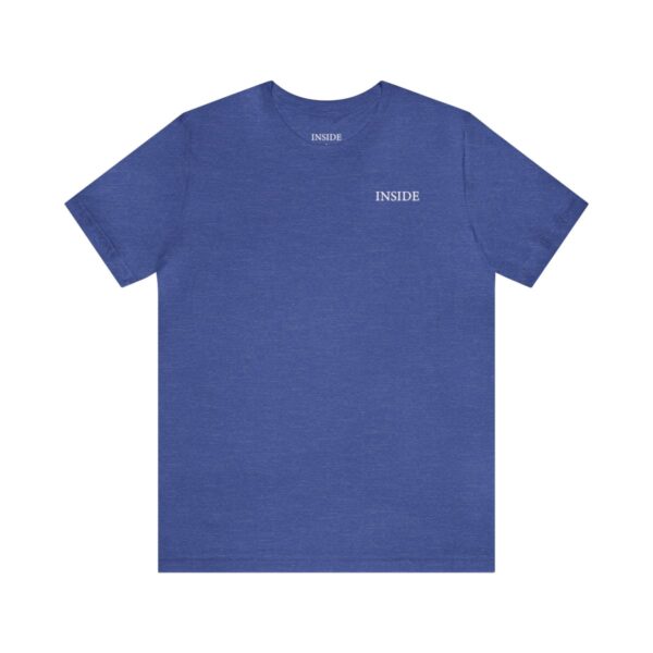 Unisex Heather True Royal Short Sleeve Tee T-shirt