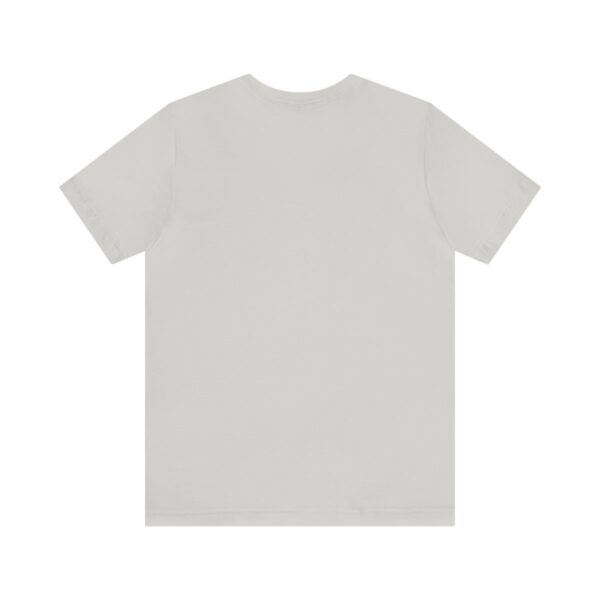 Unisex Silver Short Sleeve Tee T-shirt - Image 2