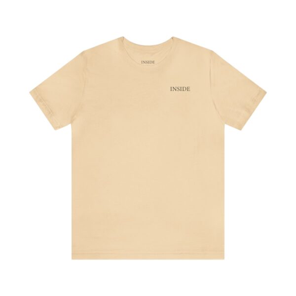 Unisex Soft Cream Short Sleeve Tee T-shirt