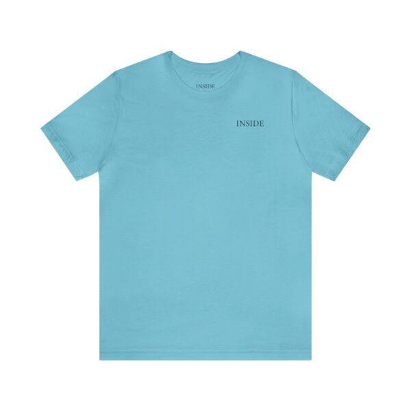 Unisex Turquoise Short Sleeve Tee T-shirt