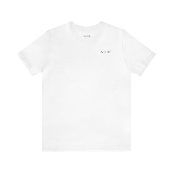 Unisex White Short Sleeve Tee T-shirt