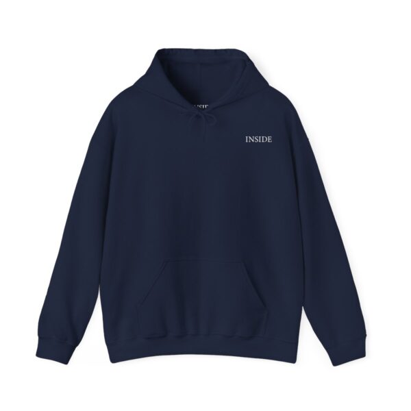 Unisex Navy Hooded Sweatshirt