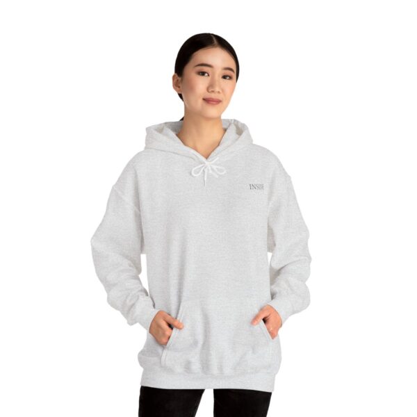 Unisex Ash Hooded Sweatshirt - Image 4