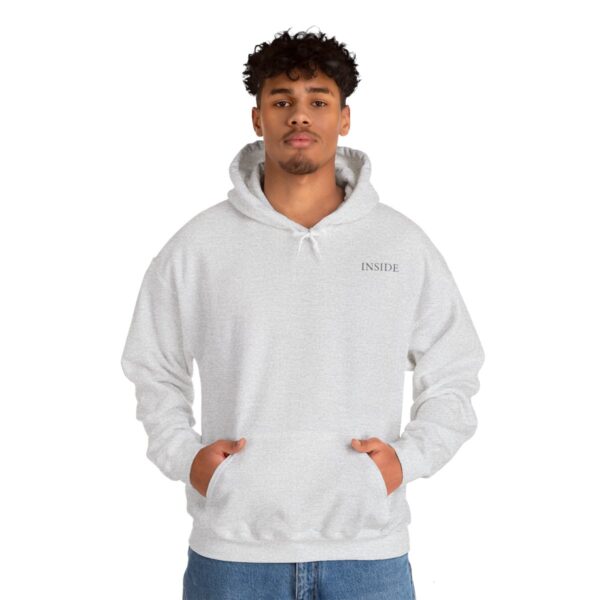 Unisex Ash Hooded Sweatshirt - Image 5