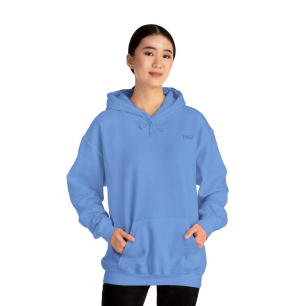 Unisex Carolina Blue Hooded Sweatshirt - Image 4