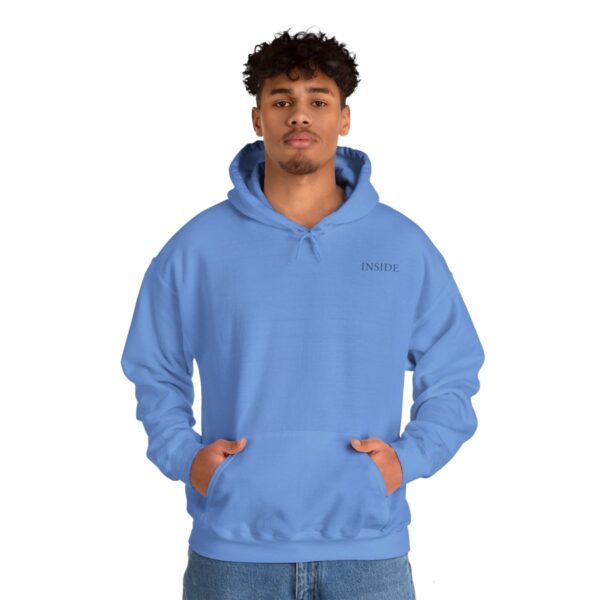 Unisex Carolina Blue Hooded Sweatshirt - Image 5