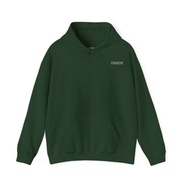 Unisex Forest Green Hooded Sweatshirt