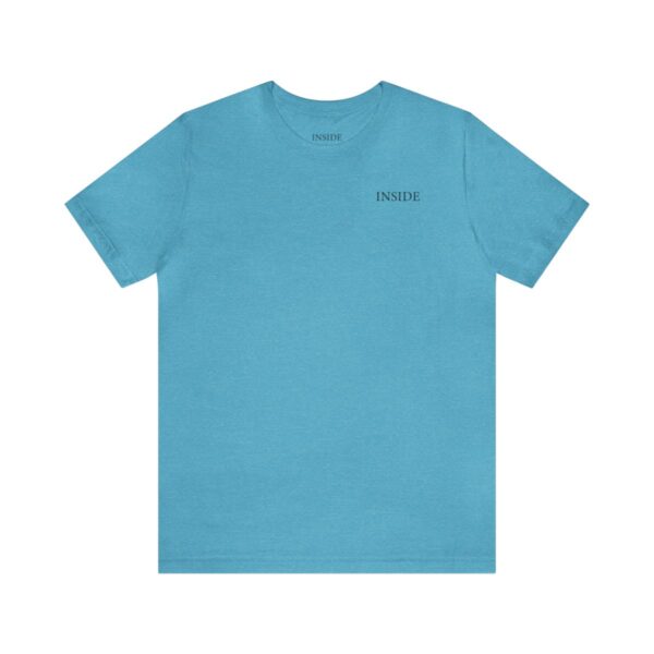 Unisex Heather Aqua Short Sleeve Tee T-shirt