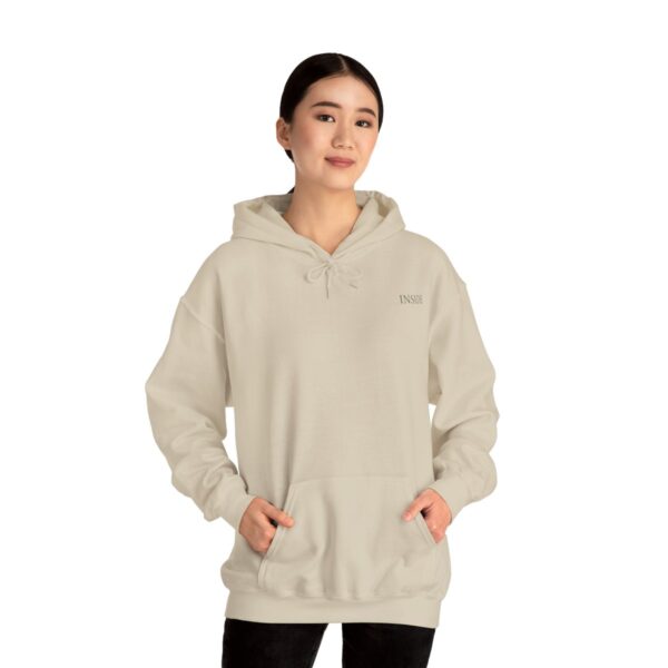 Unisex Sand Hooded Sweatshirt - Image 4