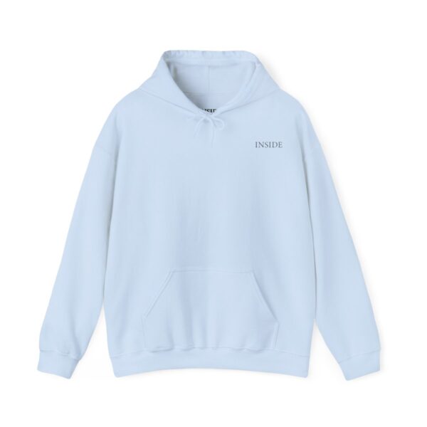 Unisex Light Blue Hooded Sweatshirt