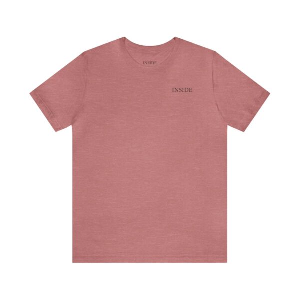 Unisex Heather Mauve Short Sleeve Tee T-shirt